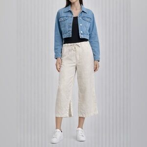BALENO Cropped Linen Pants